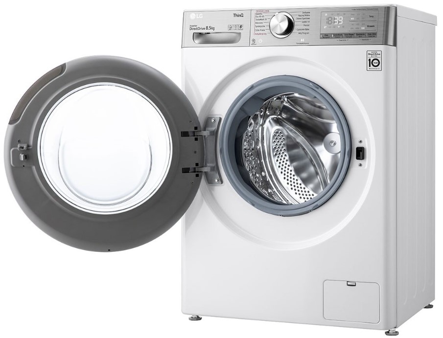 LG F2WV9S8P2E Inverteres DirectDrive mosógép Szövetlágyság érzékelő rendszerrel, 8,5kg, A energia, WiFi - Image 4