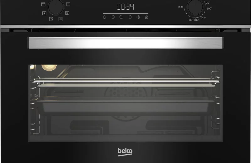 Beko BBCM13300X beépíthető légkeveréses kompakt sütő