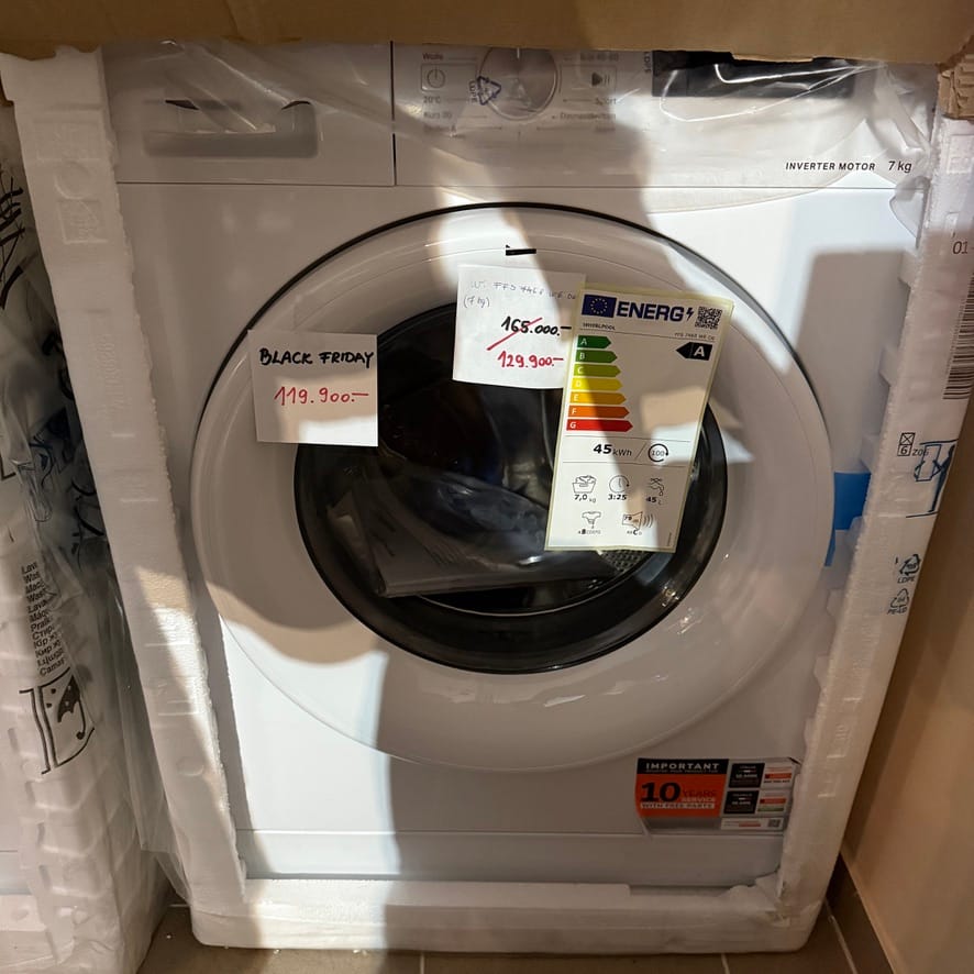 Whirlpool FFS 7469 W EE Inverteres elöltöltős mosógép, 7kg, 1400f. A energia - Image 7