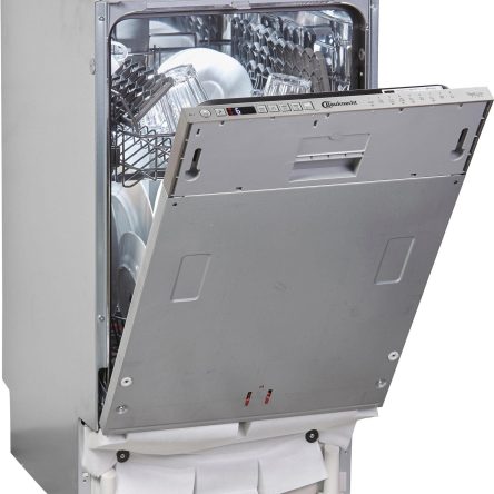 Bauknecht BSIO 3T223 PE X beépíthető PowerClean mosogatógép, 10 teríték, A++ energia, 45cm, PowerClean Plus