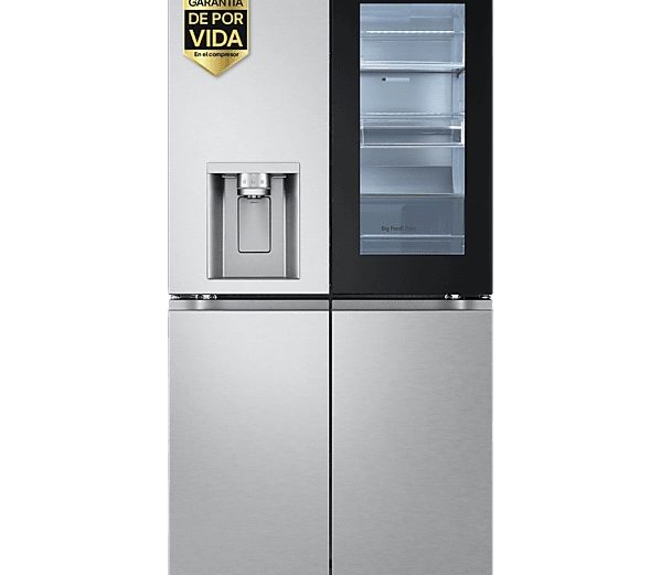 LG GMG960MBEE 4-ajtós inverteres Side by Side hűtő, 638L., A++, víz és jégkocka készítő