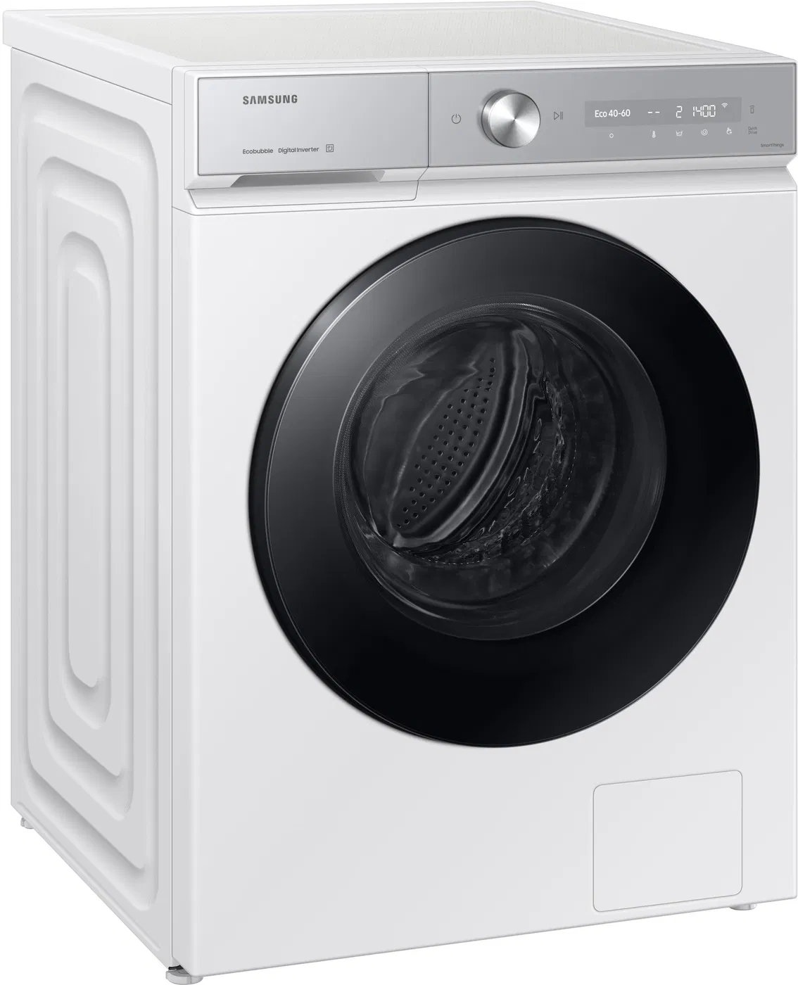 SAMSUNG BESPOKE AI WW90DB8U95GHU4 Inverteres Gőzmosógép, 9kg, 1400f., Eco Bubble, Quick Drive, SteamCare