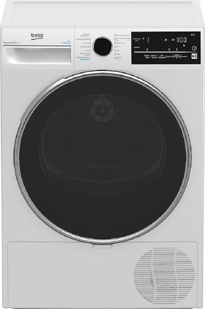 Beko B3T42240S Inverteres Hőszivattyús Gőzös szárítógép 8 kg, A+++ energia - Image 7