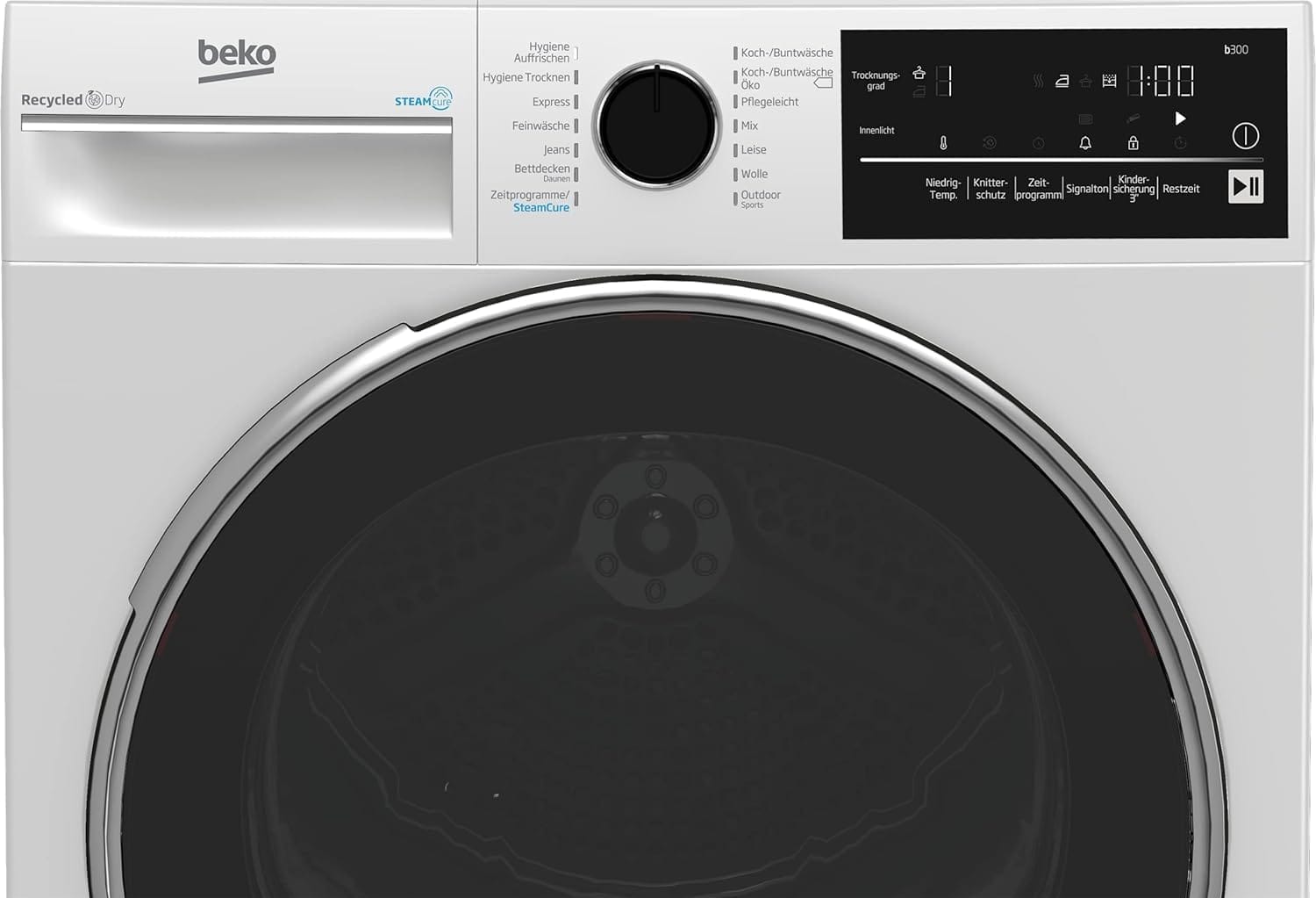 Beko B3T42240S Inverteres Hőszivattyús Gőzös szárítógép 8 kg, A+++ energia - Image 6