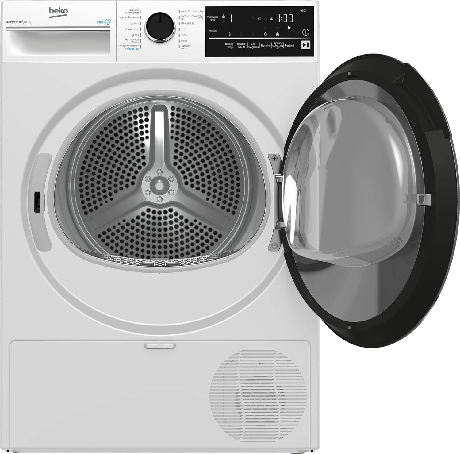 Beko B3T42240S Inverteres Hőszivattyús Gőzös szárítógép 8 kg, A+++ energia - Image 5