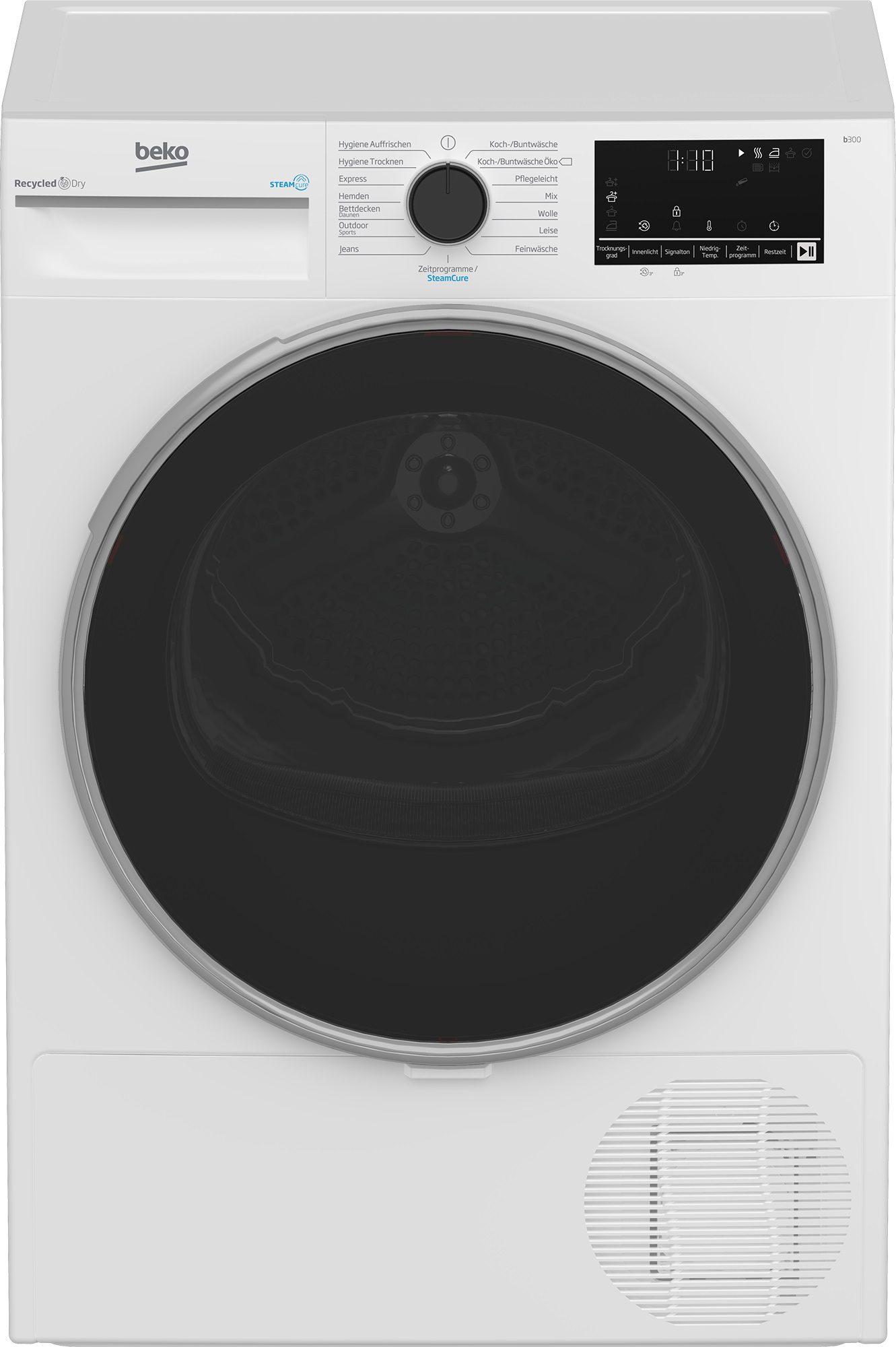 Beko B3T42249S hőszivattyús-kondenzációs Gözfunkciós szárítógép, 8kg, A+++, Inverteres motor - Image 9