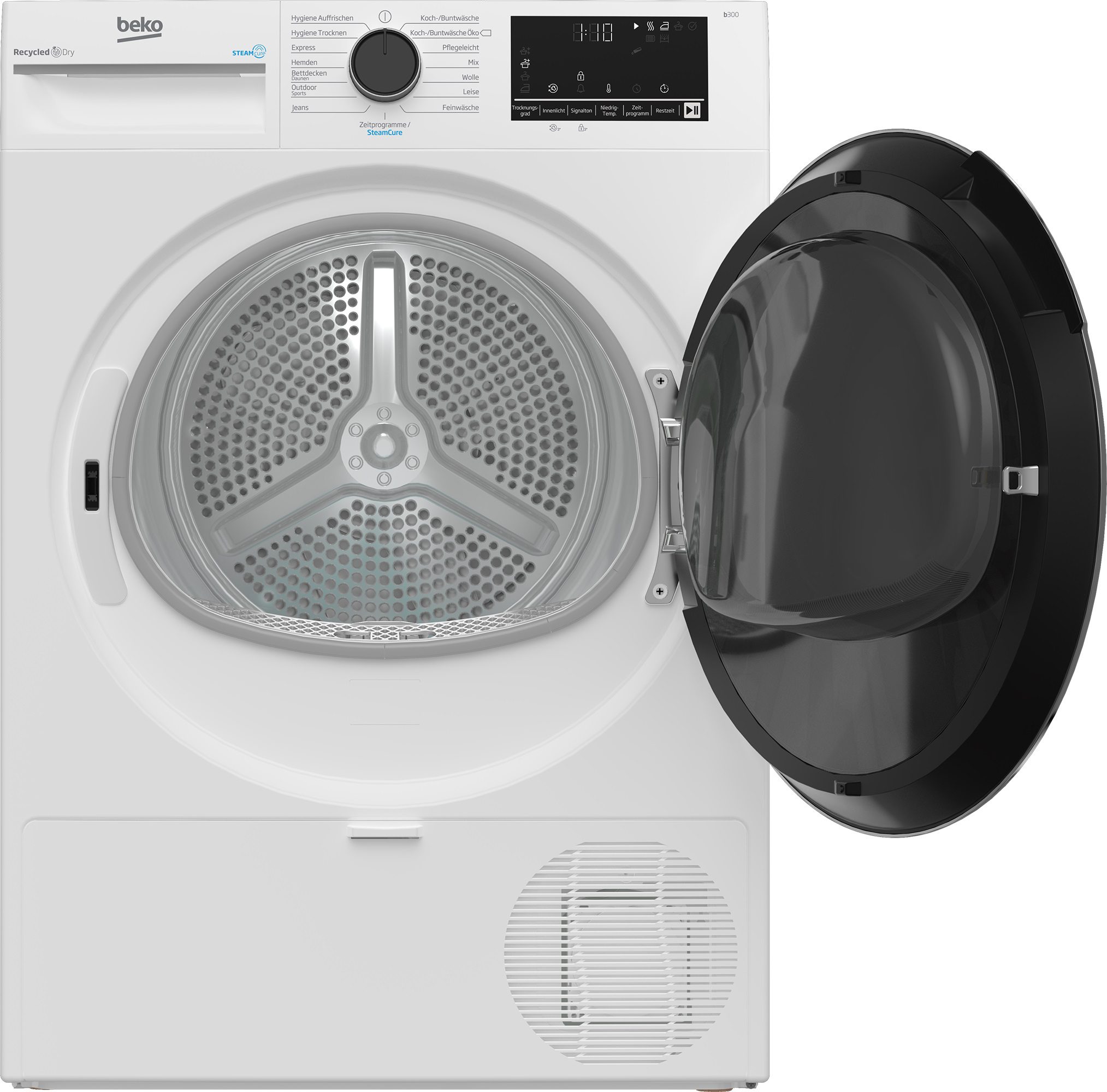 Beko B3T42249S hőszivattyús-kondenzációs Gözfunkciós szárítógép, 8kg, A+++, Inverteres motor - Image 6