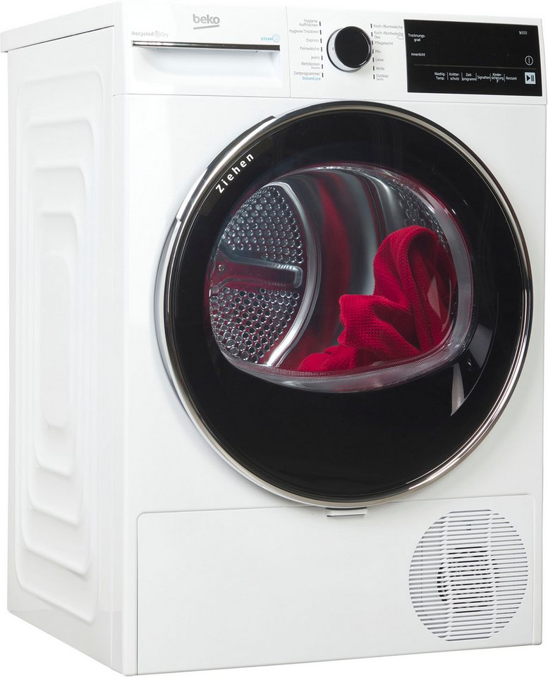 Beko B3T42249S hőszivattyús-kondenzációs Gözfunkciós szárítógép, 8kg, A+++, Inverteres motor - Image 10