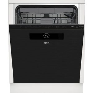 Beko BDDN38640DD Pult alá építhető 3-kosaras Mosogatógép, A+++ energia, 16 teríték, Inverteres motor , Fekete