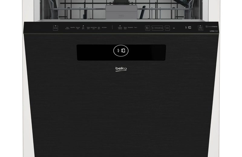 Beko BDDN38640DD Pult alá építhető 3-kosaras Mosogatógép, A+++ energia, 16 teríték, Inverteres motor , Fekete