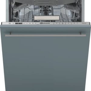Bauknecht BSIO 3O35 PFE X beépíthető keskeny élvezérelt PowerClean 3-kosaras mosogatógép, A++, 10 teríték, ActiveDry, PowerClean, PowerPlus 