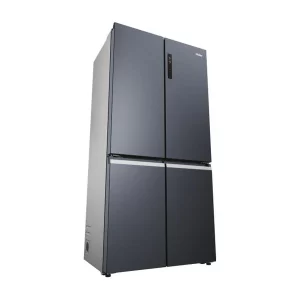 HAIER HCR5919ENMB Cube 90 Series 5 Inverteres 4-ajtós NoFrost Side by Side hűtő, A++, 528L. Fekete
