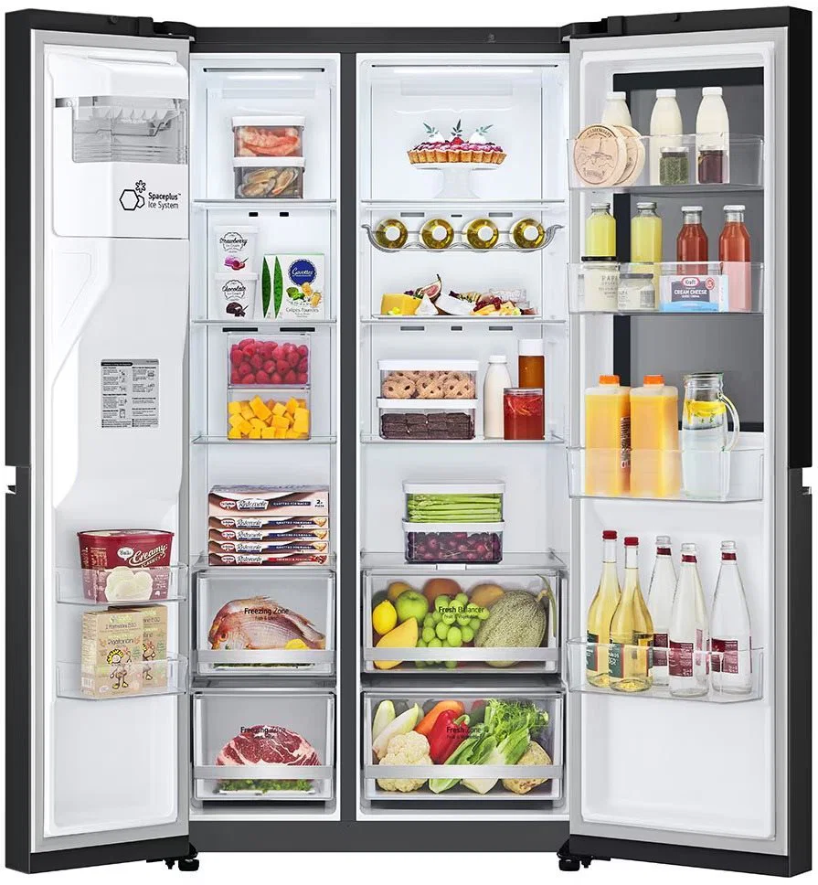 LG GSGV80EPLD InstaView™ Side-by-Side hűtő, DoorCooling⁺ᵀᴹ és ThinQ™ technológia, 635L kapacitás - Image 6