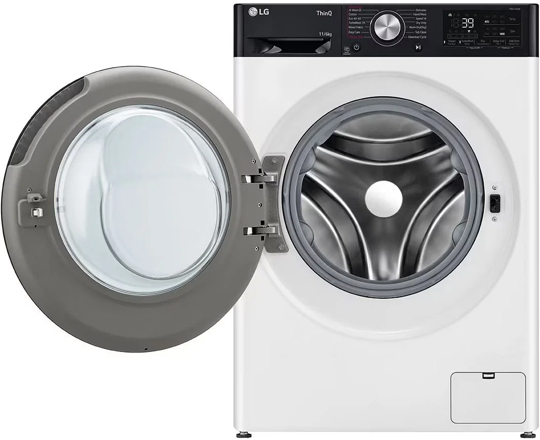 LG F4DR711S2H 11/6 kg, max. 1400 ford./perc, Gőz mosó-szárítógép, TurboWash™360, AI DD™ és WiFi funkció - Image 15