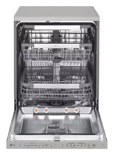 LG DF455HPS QuadWash™ gőzös mosogatógép TrueSteam™ technológiával, Automatikus ajtónyitás, 14 teríték, ThinQ™ WiFi funkció - Image 7