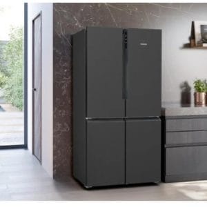 Siemens KF96NAXEA Inverteres side by side hűtőszekrény, 605L. A++, Multi Air Flow, Home Connect, hyperFresh <0°C>