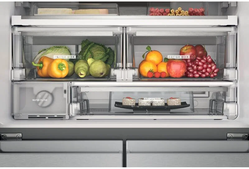 WHIRLPOOL WQ9I MO2L EF Inverteres 4-ajtós NoFrost side by side hűtő, 355/237 L.hűtő-fagyasztó, Triple No Frost rendszer, jég és víz adagoló - Image 8