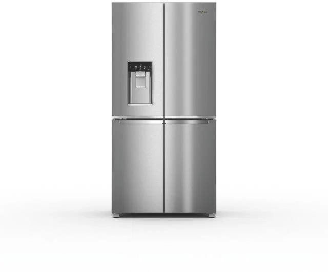 WHIRLPOOL WQ9I MO2L EF Inverteres 4-ajtós NoFrost side by side hűtő, 355/237 L.hűtő-fagyasztó, Triple No Frost rendszer, jég és víz adagoló