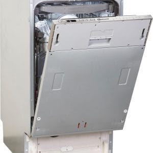 Bauknecht BSIO 3O35 PFE X beépíthető keskeny élvezérelt PowerClean 3-kosaras mosogatógép, A++, 10 teríték, ActiveDry, PowerClean, PowerPlus 