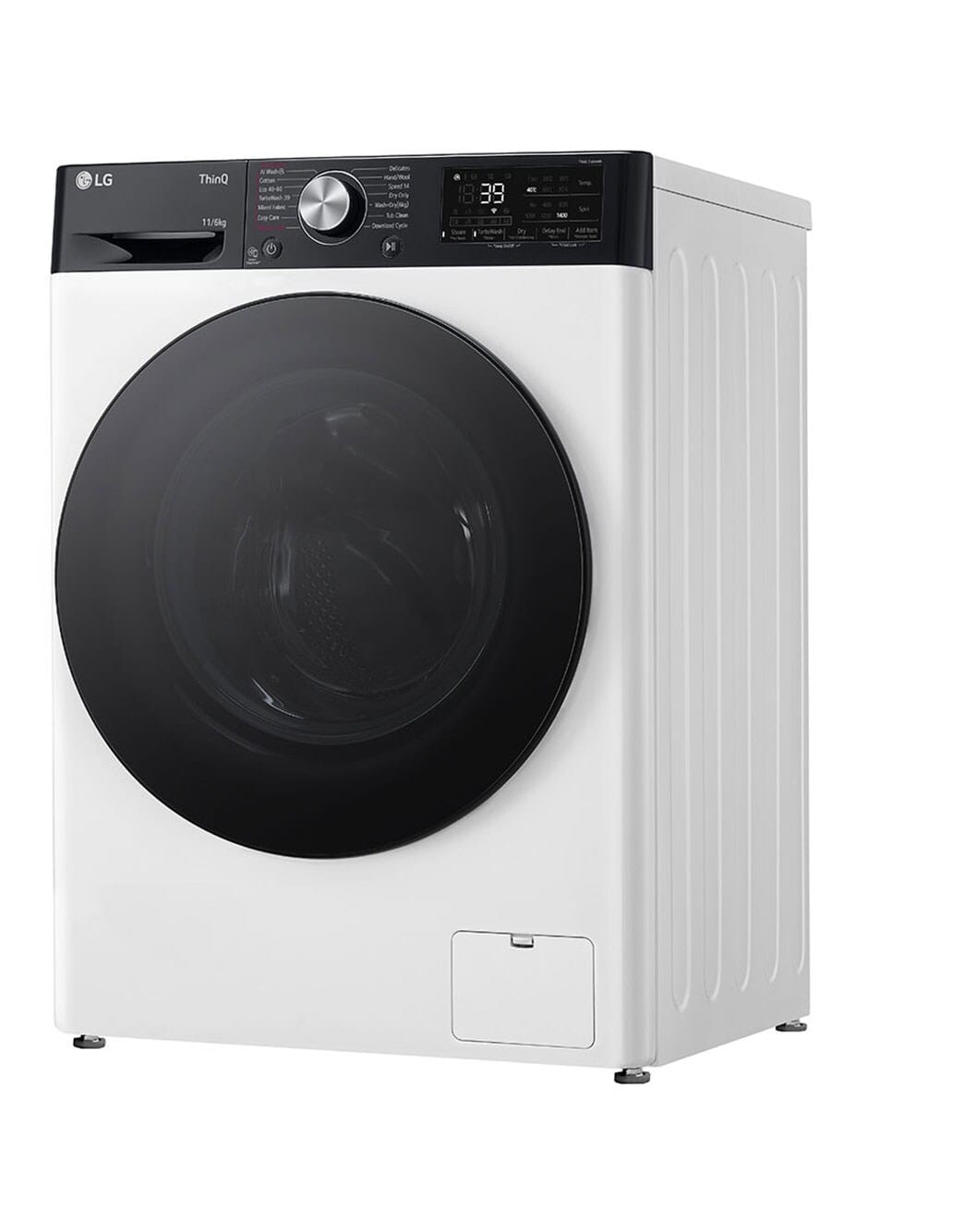 LG F4DR711S2H 11/6 kg, max. 1400 ford./perc, Gőz mosó-szárítógép, TurboWash™360, AI DD™ és WiFi funkció