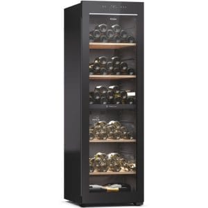 Haier HWS236GDGU1 Borhűtő, 236 palack, WiFi, LED, Kétzónás, Megfordítható ajtó, H 190 cm, Fekete