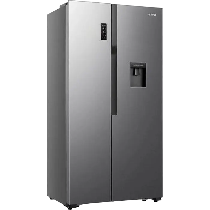 Gorenje NS9FSWD NoFrost Side by Side hűtőszekrény, A+ energia, 334l hűtőrész / 185l fagyasztórész, vízadagoló
