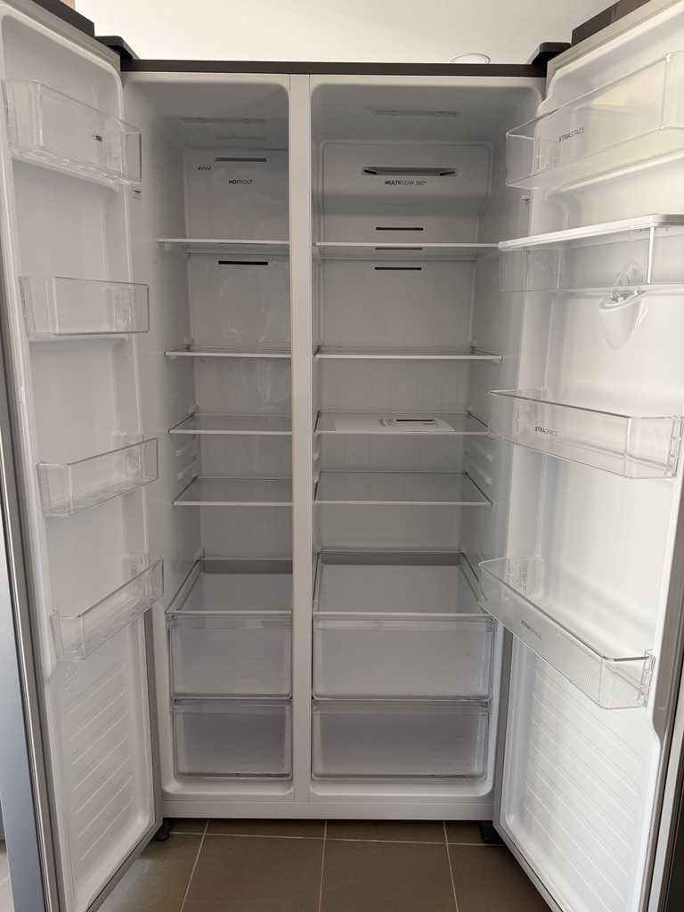 Gorenje NS9FSWD NoFrost Side by Side hűtőszekrény, A+ energia, 334l hűtőrész / 185l fagyasztórész, vízadagoló - Image 9