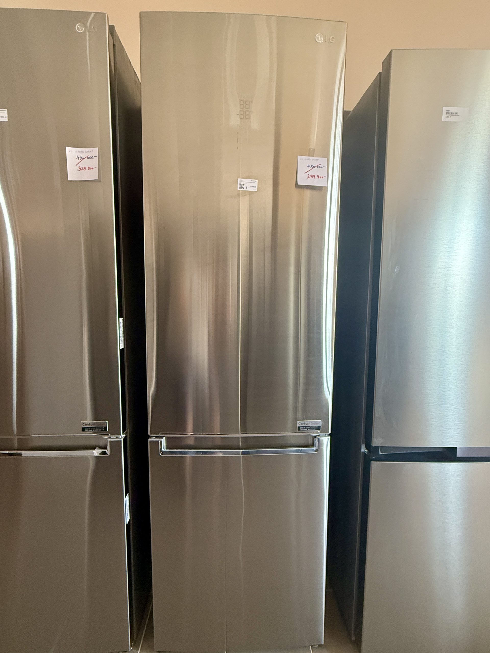 LG GBB92STABP Inverteres NoFrost hűtőszekrény, B-energia, DoorCooling⁺, ThinQ technológia, 384l. - Image 2