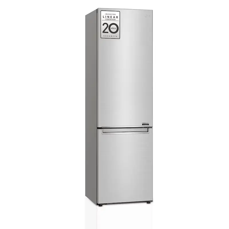 LG GBB92STBAP Inverteres NoFrost hűtő, 277l hűtő/107l fagyasztó, A-energia, Total NoFrost, Lineáris kompresszor, DoorCooling+™, FRESHConverter™