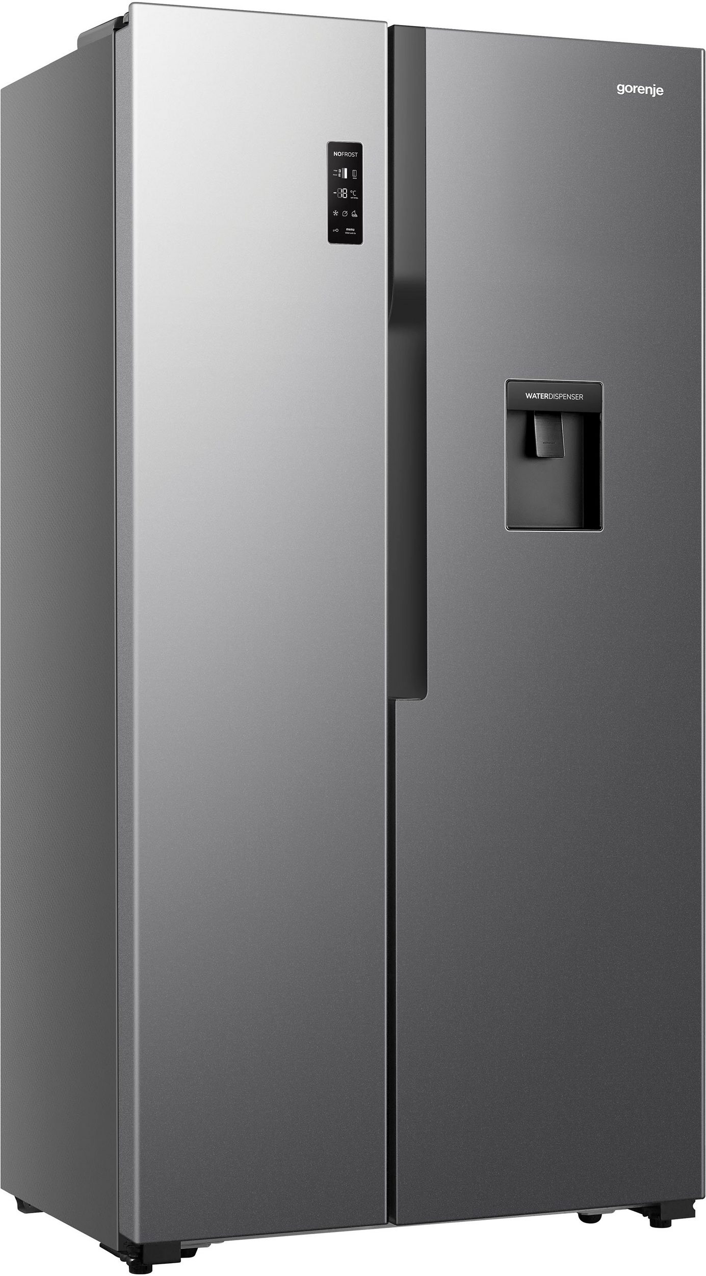 Gorenje NS9FSWD NoFrost Side by Side hűtőszekrény, A+ energia, 334l hűtőrész / 185l fagyasztórész, vízadagoló - Image 6