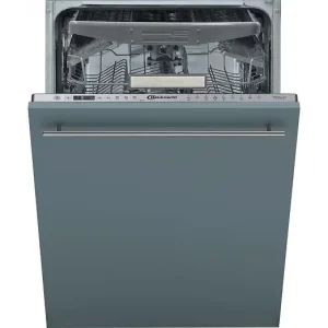 Bauknecht BSIO 3O35 PFE X keskeny élvezérelt PowerClean 3-kosaras mosogatógép, A++, 10 teríték, ActiveDry