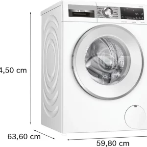 BOSCH WGG244Z9BY Serie 6 Inverteres mosógép, 9kg, A energia, 1400f.