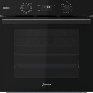 Bauknecht BBA2S85HU1K beépíthető Gőzfunkciós sütő, 71L. A+ energia, Hőlégkeverés, Grill, Inox,