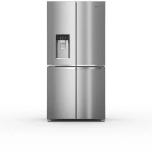 WHIRLPOOL WQ9I MO2L EF Side-by-Side Hűtőszekrény, 592 L, A++ energiaosztály, Rozsdamentes acél