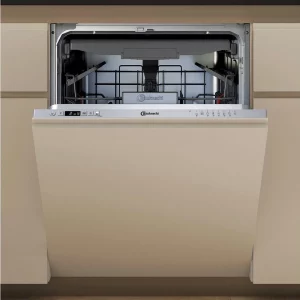 BAUKNECHT B0I D551A S Beépíthető mosogatógép teljesen integrált 60 cm B-energia Evőeszközfiók, 14 terítékes, 41 dB, AquaStop